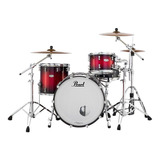 Bateria Pearl Reference Pure 3 Cuerpos B22x16 T12x8 Tf16x16 Color Scarlet Sparkle Burst