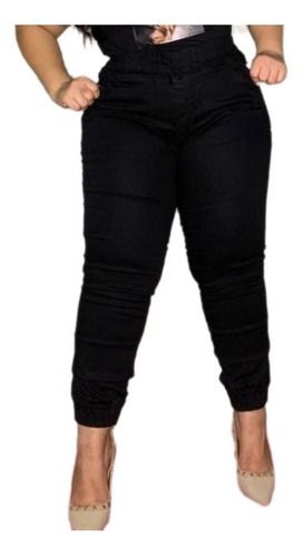 Calça Jeans Jogger Feminina Plus Size Promoção Lançamento