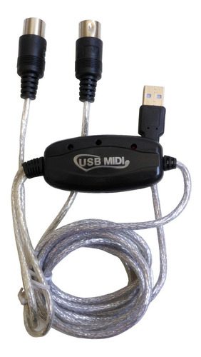 Cable Convertidor Midi A Usb Conecta Tu Teclado A Pc/mac
