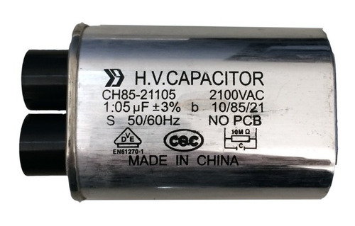 Capacitor Para Microondas 1.05 Mf 2100v