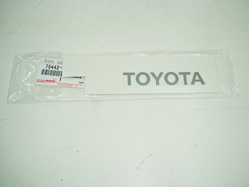 Emblema Nombre Compuerta Trasera Toyota Meru Prado Original Foto 2