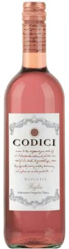 Vinho Italiano Codici Puglia Rose 750ml Rosato