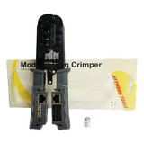 Crimpadora Rj45-11 + Tester + Corta Cable Red Utp