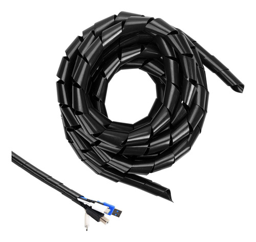 10m Organizador De Cables Espiral Manguitos Para Cables 16mm