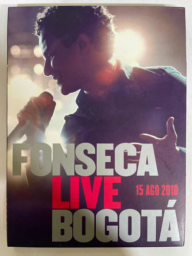 Cd Dvd Fonseca Live Bogotá