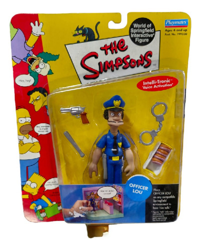 Simpsons Playmates Series #7 Officer Lou Eternia Store