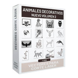 Pack Vectores Corte Láser Animales Decorativos Para Pared