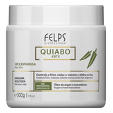 Felps Xbtx De Okra Em Massa Óleo De Argan E Macadâmia 500g 