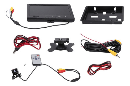 Monitor Lcd Para Coche De 9 Pulgadas, Compatible Con Vga/av,