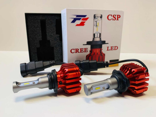 Kit Led Cree F1 Csp H1 H3 H7 H11 9006 Disip Macizo 12v 24v