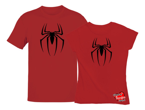 Playeras De Parejas Dúo De Spiderman El Hombre Araña No Way