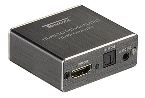 Convertidor Hdmi A Hdmi Y Óptica  3,5 Milímetros.