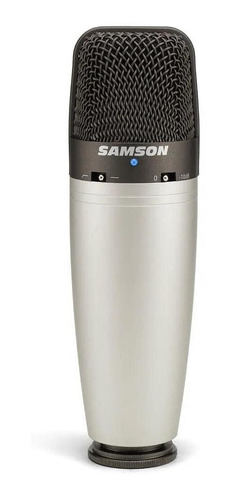 Micrófono Condensador De Estudio Samson C03 Multipatrón