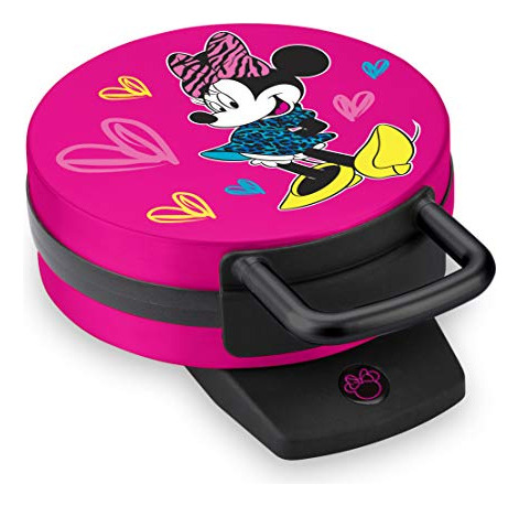 Disney Dmg-31, Máquina Para Hacer Waffles De Minnie Mouse, C