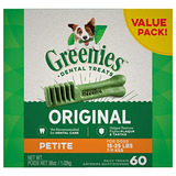 Golosinas Para Perros Greenies Original Dental Petite De 7 A