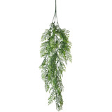 Pendente Folhas De Bambu Planta Artificial Decorativa 79cm