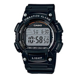 Reloj Casio Deportivo Liviano W-736h-1avdf Hombre Color De La Correa Negro Color Del Fondo Blanco