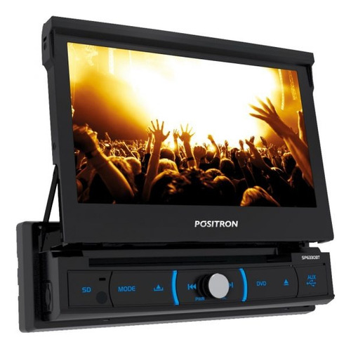 Dvd Player Sp6330bt Pósitron 7  Usb Bluetooth