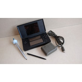 Nintendo Ds Lite Black + Caneta Stylus Pokémon Dialga + Jogo