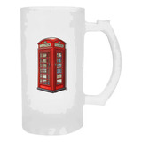 Caneca Chopp Vidro Londres Cabine Telefone