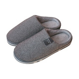 Pantuflas Con Gamuza Unisex Peluche Suaves Para