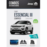 Kit Friso + Protetor Carter + Jogo Tapete Jeep Compass Mopar