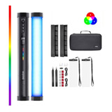 Kit De 2 Lámparas Tubo Led Rgb Portátil Tl30 Godox