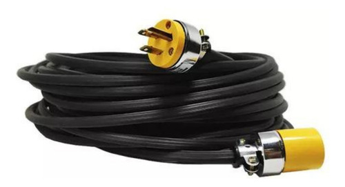 Extension 100% Cobre Reforzad 20m Cable Uso Rudo Cal10 Argos