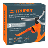 Aspersor Base Metálica 3 Brazos De Aluminio Truper