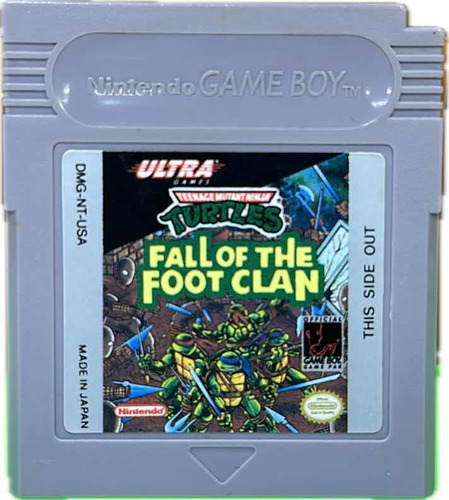 Teenage Mutant Ninja Turtles Fall Of The Foot Clan Gameboy
