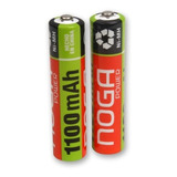 Pilas Recargables Noga Aaa 2u Ni-metal 1100mah Oficial