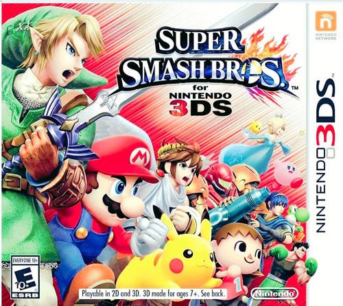 Super Smash Bros Nintendo 3ds