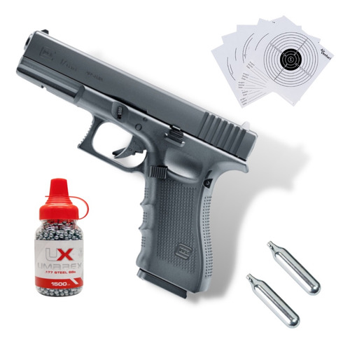 Umarex Glock 17 Gen 4 4.5mm Blowback Airsoft Co2 Pack Xchwsc