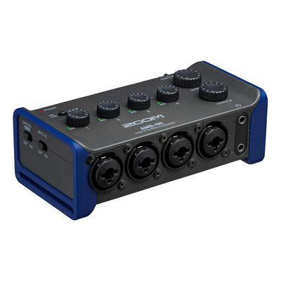 Zoom Interfaz De Audio Ams-44 Usb, 4 Entradas Y Salidas. Color Negro | Meses sin interés