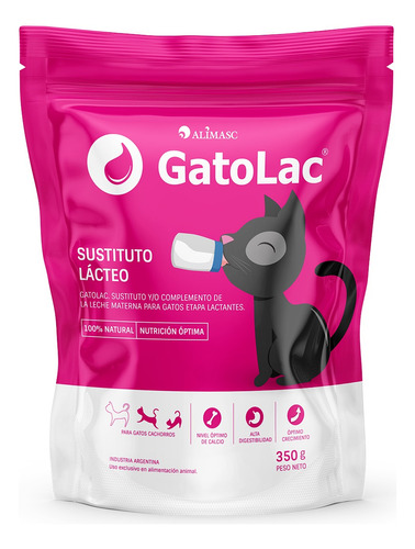 Leche Para Gatitos Lactantes Sustituto Lacteo Gatolac 350g