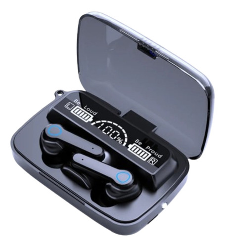 Audífonos M19 Tws Gamer Bluetooth V5.3 Con Estuche De Carga