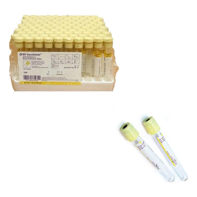Tubo Vacutainer Amarillo (orina) 8 Ml. Bd | Envío gratis