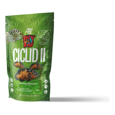 Alimento Balanceado Para Peces Ciclid-plus Ii Petmmal 500g | MercadoLibre