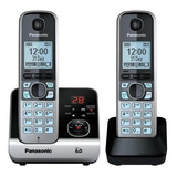 Telefone Sem Fio Panasonic Kx-tg6722lbb+1ramal Preto Bivolt