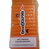 Velas Cortas Comunes X100 Naranja 