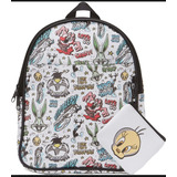 Mini Back Pack De Looney Tunes Preciosa