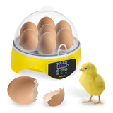 Incubadora 7 Huevos Control Temperatura Led Digital 