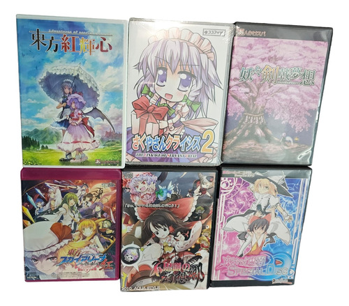 Touhou Project Juegos Originales Indie Set 7 Juegos