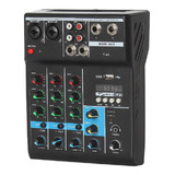 Mesa De Mezclas Bt Y Efectos Usb Profesionales Mini Reverb