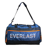 Bolso Deportivo Everlast Gym Crossfit Reforzado 15288 Azul