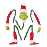 5 Piezas De Adornos Grinch Para Árbol De Navidad Con Patas D