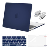 Funda Mosiso Para Macbook Air 13 M2 + C/teclado Navy1