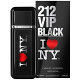 Perfume 212 Vip Black I Love Ny 100ml Edp + Nf