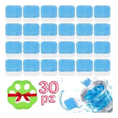 Set Tabletas Pastillas Limpieza Profunda De Lavadora 30pzs F | MercadoLibre