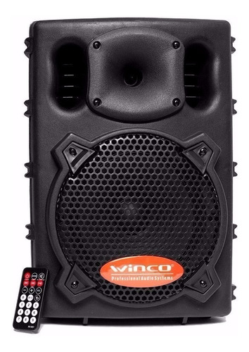 Parlante Activo Winco W208 Bafle 300 W Bluetooth Profesional